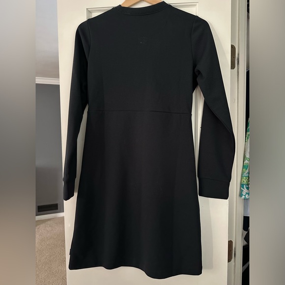 Women’s Small Columbia Black Ribbed Dress Firwood Ottoman - Picture 5 of 8